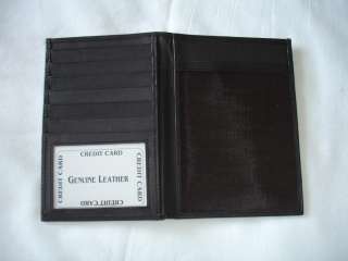 Brown Color Leather Passport Credit Card Holder All  