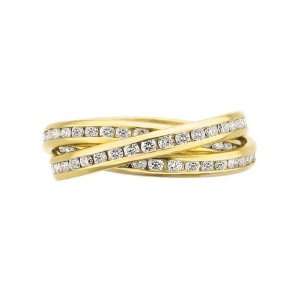  MÃ©moire 18k Gold & Diamond Rolling Ring Jewelry