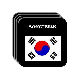  South Korea   SONGHWAN Set of 4 Mini Mousepad Coasters 