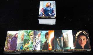 2001 Topps Lord of the Rings The Fellowship of the Ring Set (90) NM/MT 