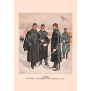 Vintage Art Officers & Enlisted Men (Overcoats & Capes 