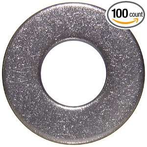 Bolt Size, Stainless Steel Flat Washers (100 Per Package)  