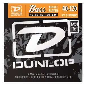  Jim Dunlop DBN40120 Dun Bass 5 Str Lte 40 120 Musical 