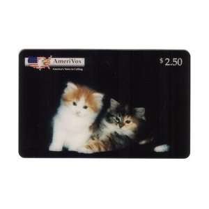 Collectible Phone Card $2.50 Two Kittens Max & Moritz Cats (Photo by 