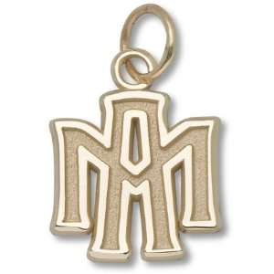  Texas A & M Aggies 3/8 ATM Charm   14KT Gold Jewelry 