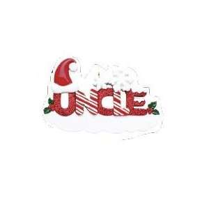  4277 Uncle Personalized Christmas Ornament