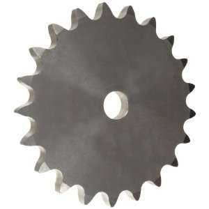 Martin Roller Chain Sprocket, Stainless Steel, Reboreable, Type A Hub 