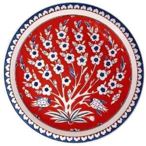  Plate with a Tree in Bloom