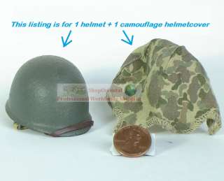 M1 Helmet 16 Scale We Were Soldiers US Marine Vietnam + Camouflage 