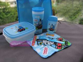 Thomas & Friends 6 in 1 Cup Lunch Box Spoon Towel bag  