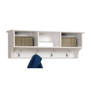  Prepac WEC 4816 White Entryway Cubbie Shelf in White