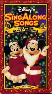   Songs  The Twelve Days of Christmas (VHS, 1997) 717951525031  