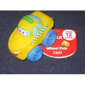   Playskool Tonka Mini Wheel Pals Yellow Taxi Cushy Crusin Toys & Games