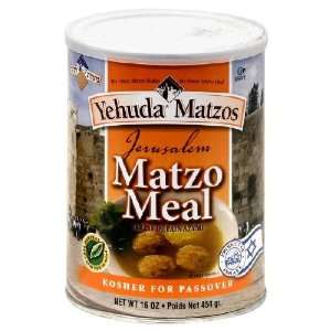Yehuda Matzo Meal, Canister 16.0000 OZ (Pack of 12)  