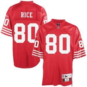  Reebok Jerry Rice San Francisco 49ers Premier Tackle Twill Retired 