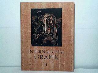 INTERNATIONAL GRAFIK 1VOL 1 1969 Print Graphic Art Book  