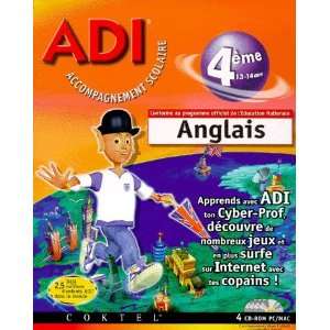  ADI ANGLAIS 4EME. 4 CD Rom (3348542025899) collectif 