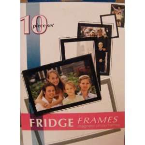  Fridge Frames 10 Piece Set Magnetic Photo Frames Kitchen 