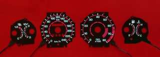 FIAT Punto GT MK1 95 99 plasma glow gauges 0 240 KMH BL  