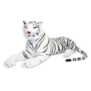  Lord Yata  Jumbo White Tiger Plush 56 Toys & Games