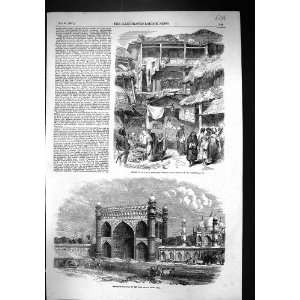  1857 Entrance Gateway Taje Mahal Agra Sirinagur Cashmere 