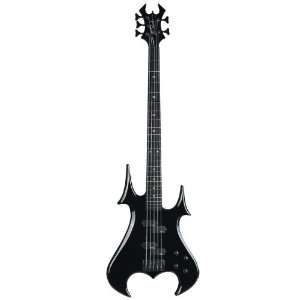  B.C. Rich Zombie 5 String Electric Bass Guitar   Onyx 