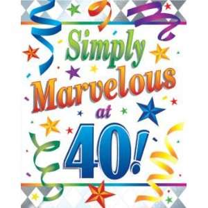  Marvelous 40th Birthday Foil Invitations Health 