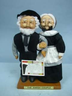 The Amish Couple #1298 by Sister Eleanor   Stockinette With Tag  