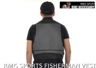 RMG Fisherman Vest Fishing Outdoor Sports Vest  