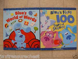  Blue’s World of Words & Blues First 100 Days of School  Very Rare