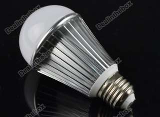7W E27 LED Warm White Light Lamp Globe Bulb 100V 240V  