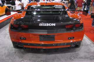 SEIBON 10 11 Camaro Carbon Fiber R Lip Spoiler OEM  