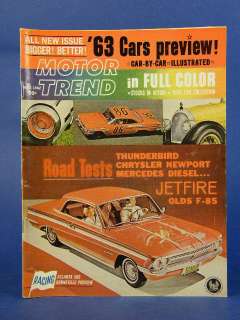 Vintage Motor Trend Car Magazines Sept Oct 1962  