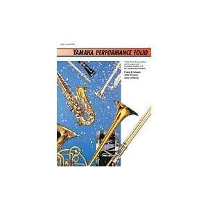  Alfred Yamaha Performance Folio B Flat Clarinet Musical 