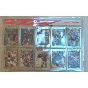  1990 ACTION PACKED PACKED DALLAS COWBOYS, TEAM SET 