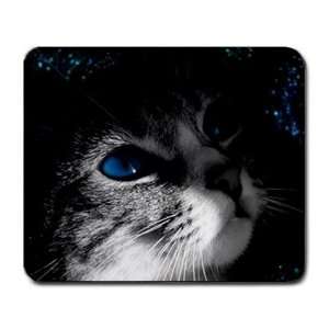  Blue eyed kitten Large Mousepad mouse pad Great unique 