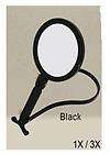 Rucci Double Sided, Normal And 3X Magnification Plastic Neck Mirror