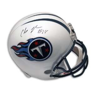  Chris Johnson Autographed/Hand Signed Tennessee Titans 