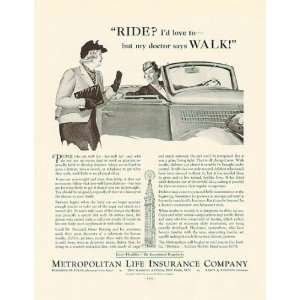  Metropolitan Life Insurance Co. Ad from 1937