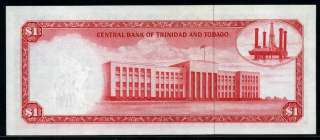 Trinidad & Tobago 1964, 1 Dollar, P26c, UNC  
