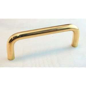 Ultra 59100 Trendset Solid Brass U Shaped Pull Handle, Polished Brass
