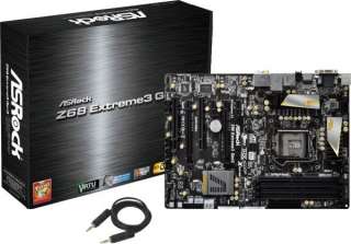   Z68 Extreme3 Gen3 Intel LGA 1155 Z68 ATX Extreme 3 Gen 3 Motherboard