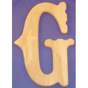  Western Letter Number   6 Inch Wood Letter G