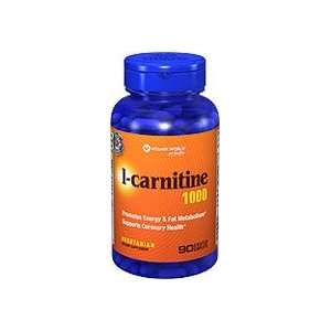  L Carnitine 1000 mg 1000 mg 90 Caplets Health & Personal 