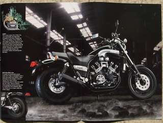 YAMAHA V MAX 1200cc MOTORCYCLE Sales Brochure 1996  