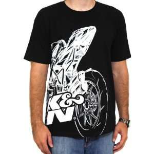  K&N 88 6039 XXL Black Sportbike Mens XX Large T Shirt 