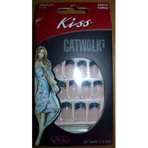    Kiss CatWalk Nails Medium Length Model # 52912 KOR02 Beauty