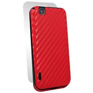   Fiber armor Full Body (Red) by BodyGuardz Cell Phones & Accessories