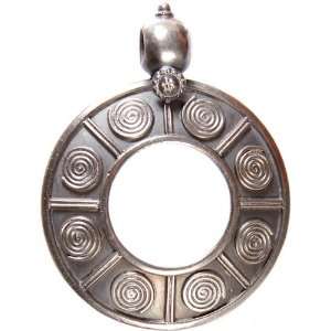   Spiral Representing The Perpetual Motion of Life   Sterling Silver