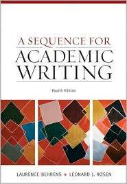   Writing, (0205674372), Laurence Behrens, Textbooks   